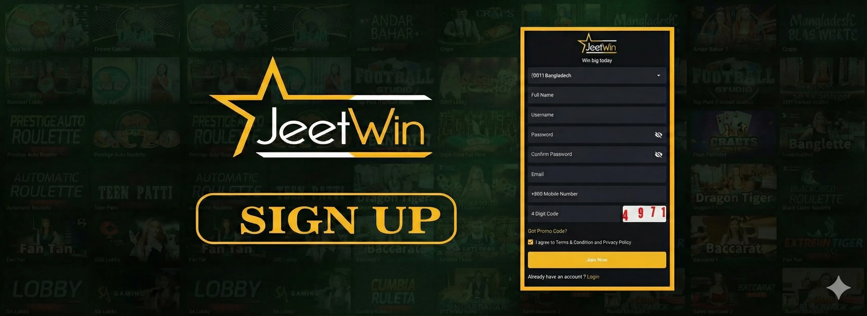 Jeetwin login Bangladesh